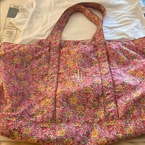 Polo Ralph Lauren Pink Floral Tote